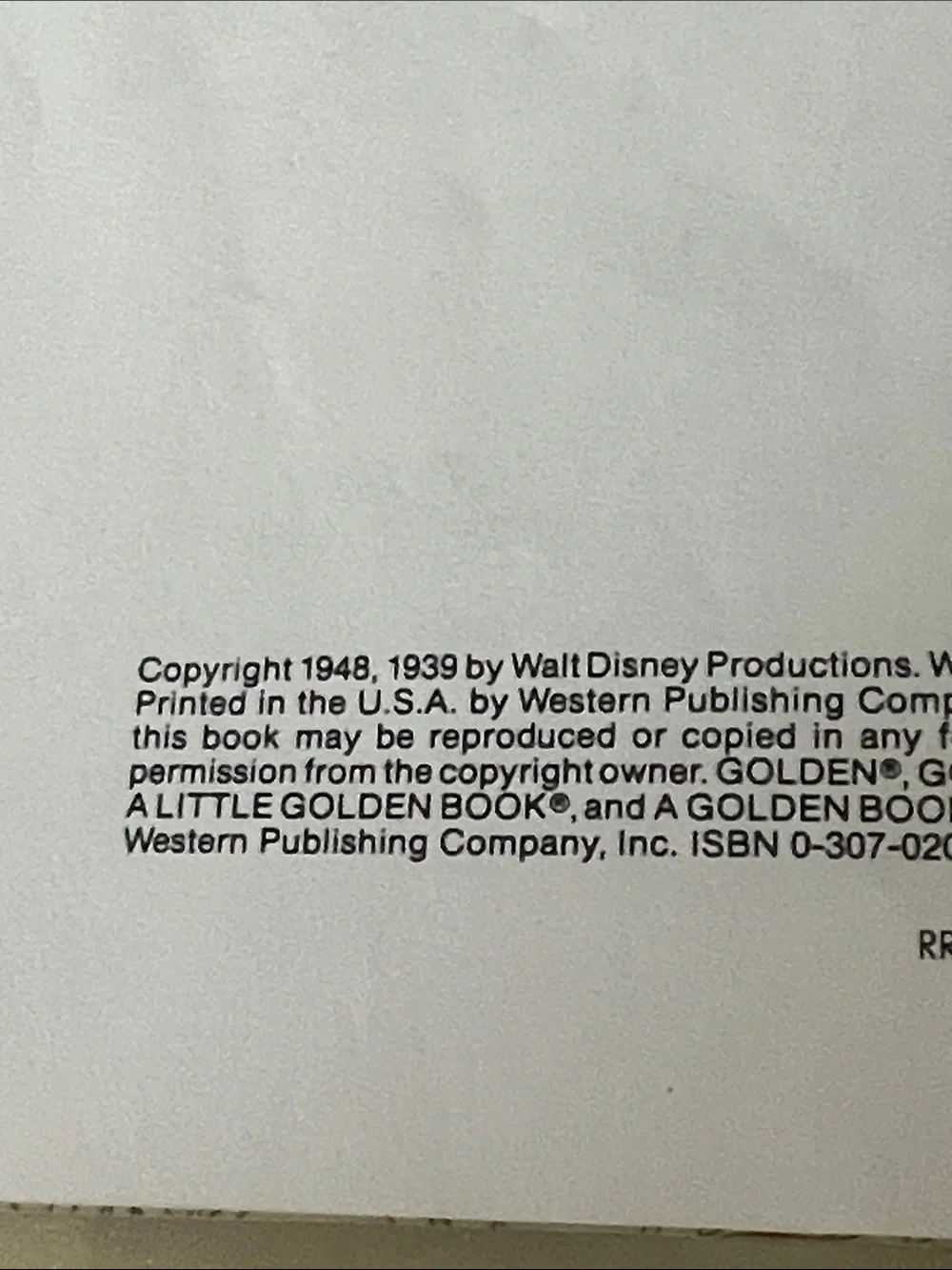Vintage 1990s Disney Pinocchio Little Golden Book Original 1995 Store Receipt